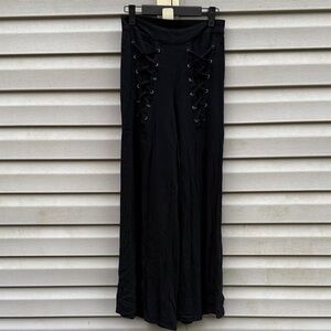 Earthbound | Whimsigoth Slit Leg Pants size Small